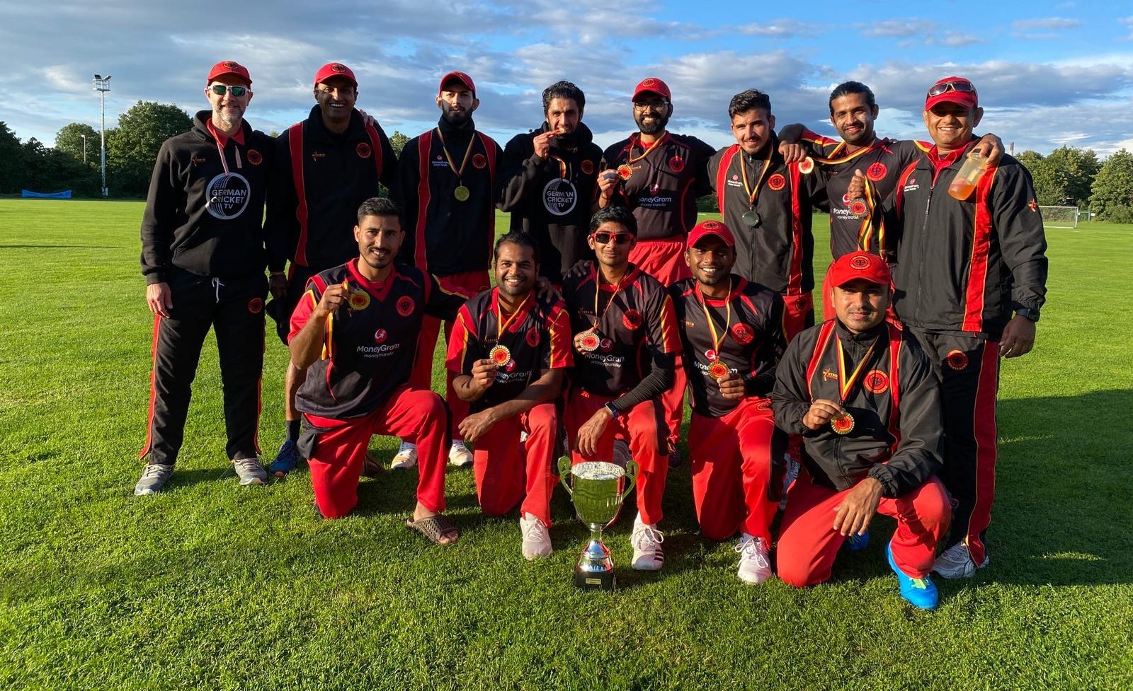 Deutschland gewinnt T20i TriNationsSeries DCB Deutscher Cricket Bund